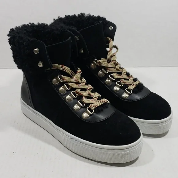 Sam Edelman Black and White Sneakers - Picture 1 of 6